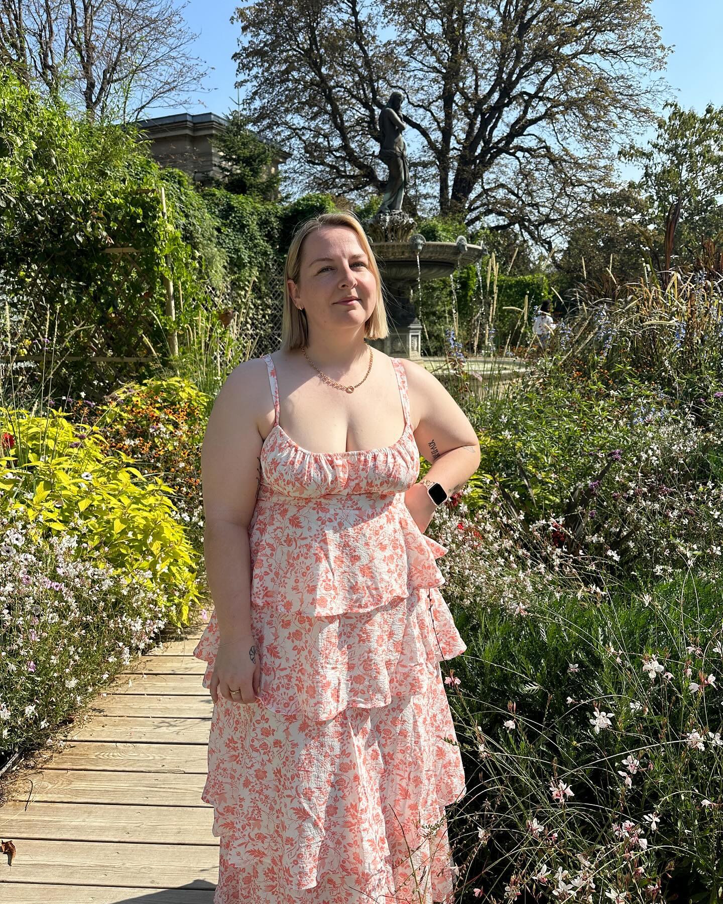 Élina – Romantic Floral Long Dress
