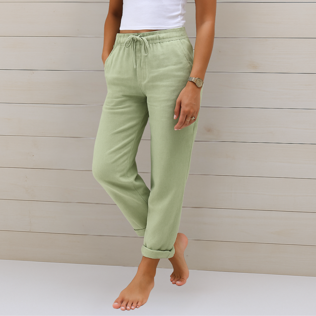 Éline – Premium Breathable Linen Pants