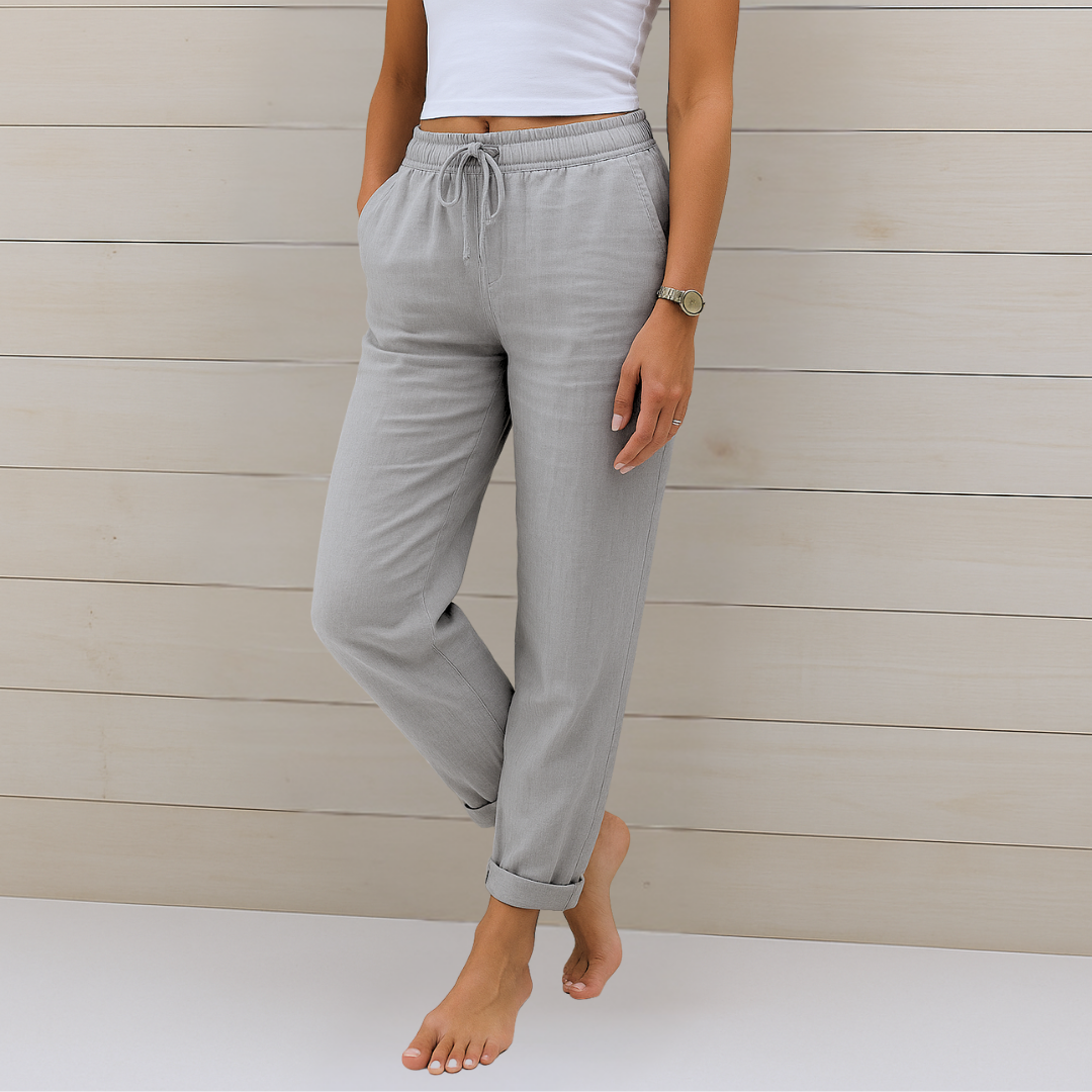 Éline – Premium Breathable Linen Pants