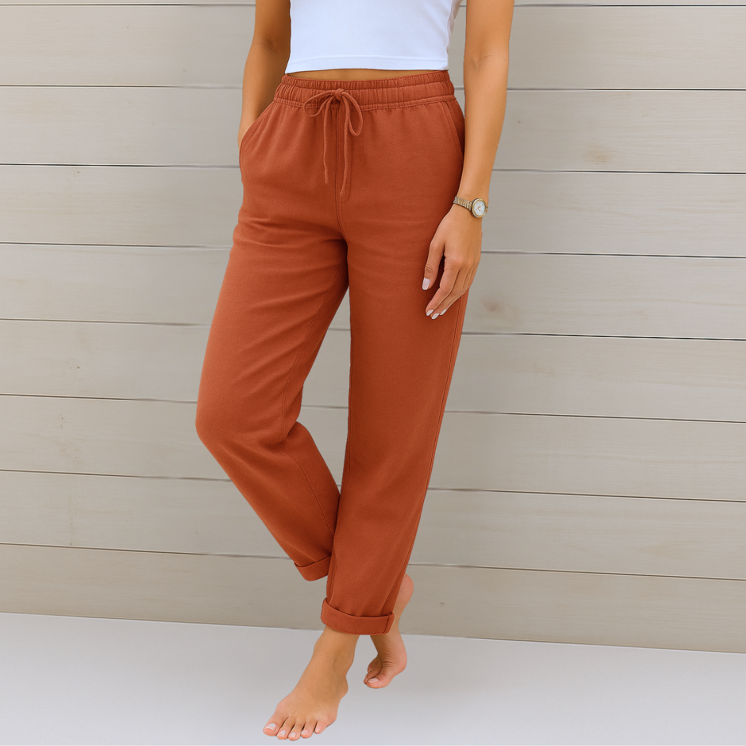 Éline – Premium Breathable Linen Pants