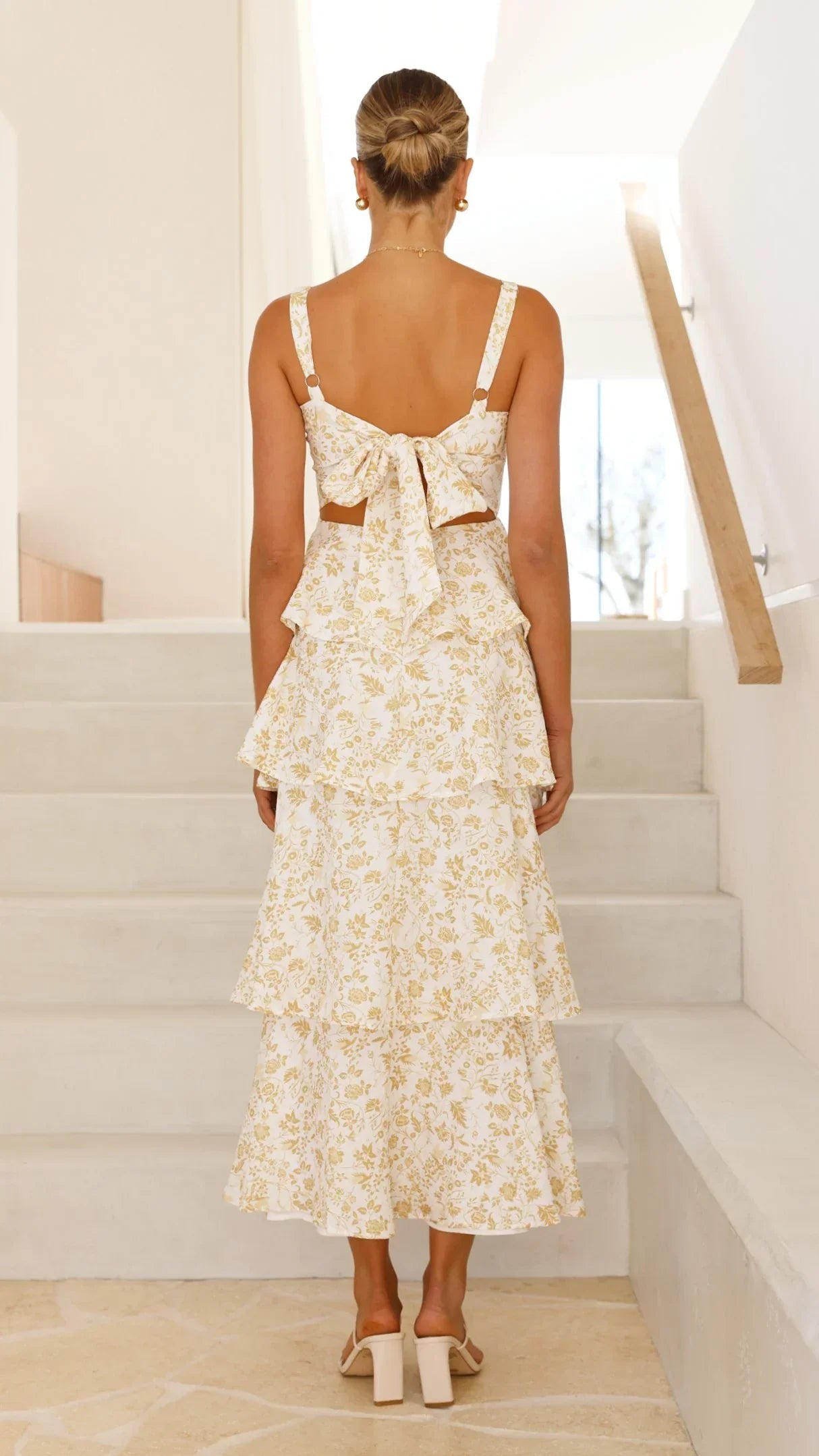 Élina – Romantic Floral Long Dress