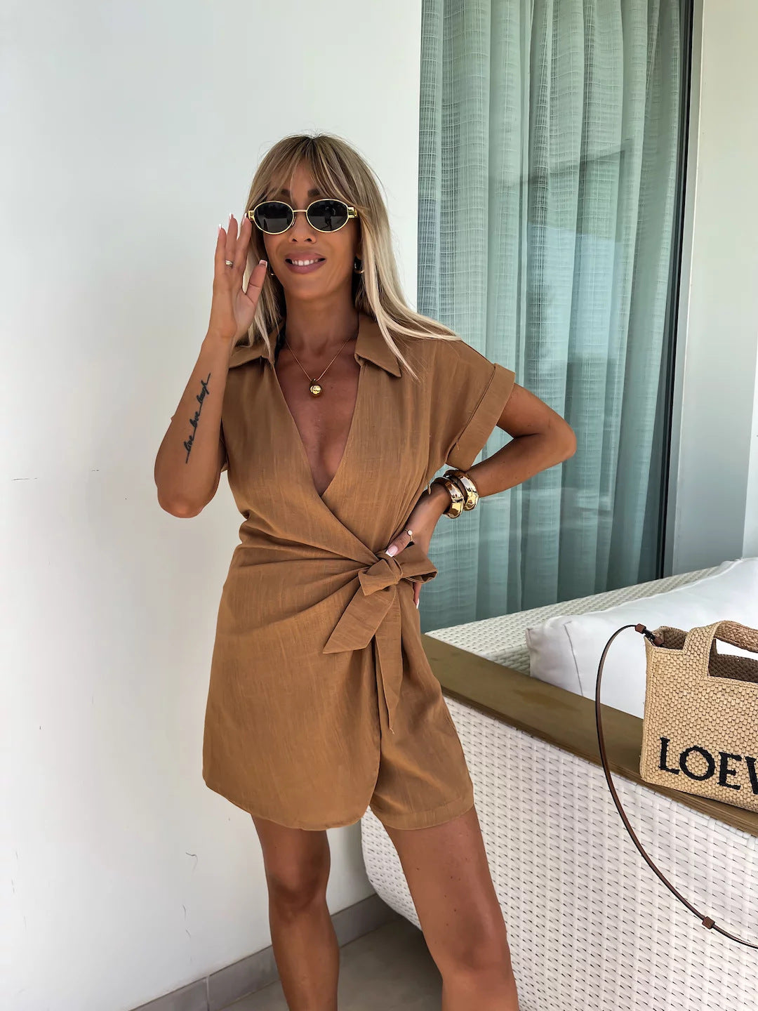 Élora | Elegant and ingenious jumpsuit-dress for summer