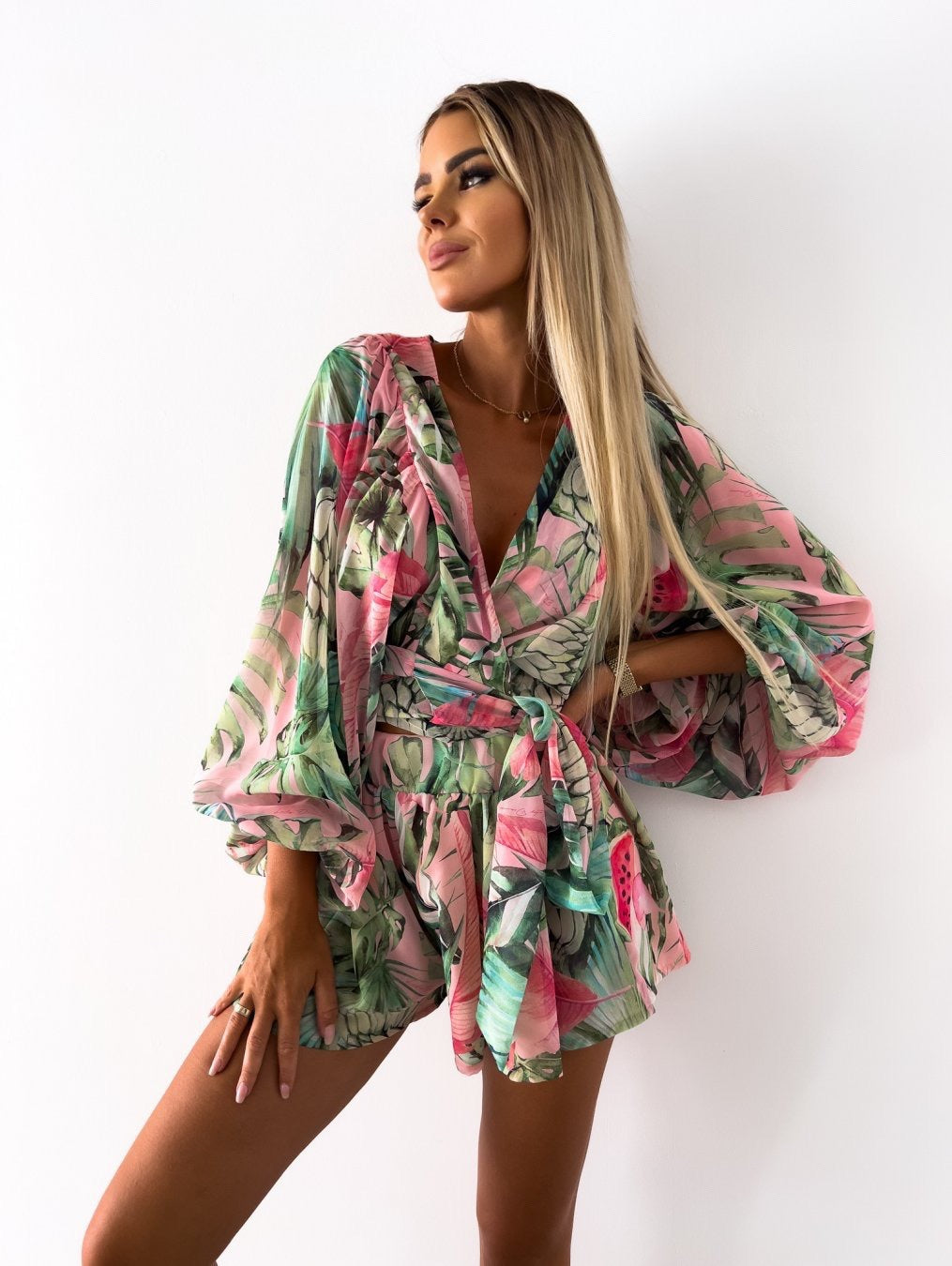 Solène – Summer Dress Effect Jumpsuit