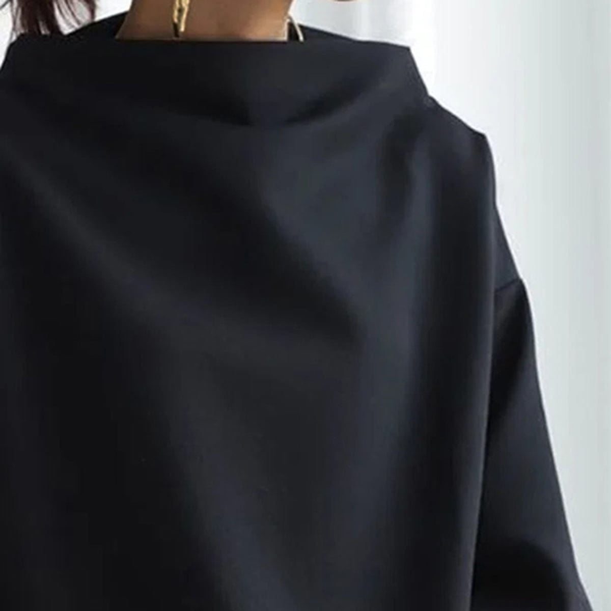 Elizabeth | Soft Knit High Neck Top