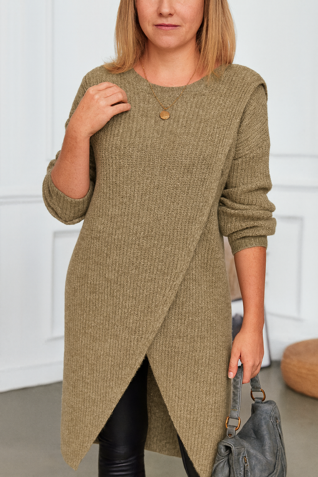 Olivia - Long Knit Dress