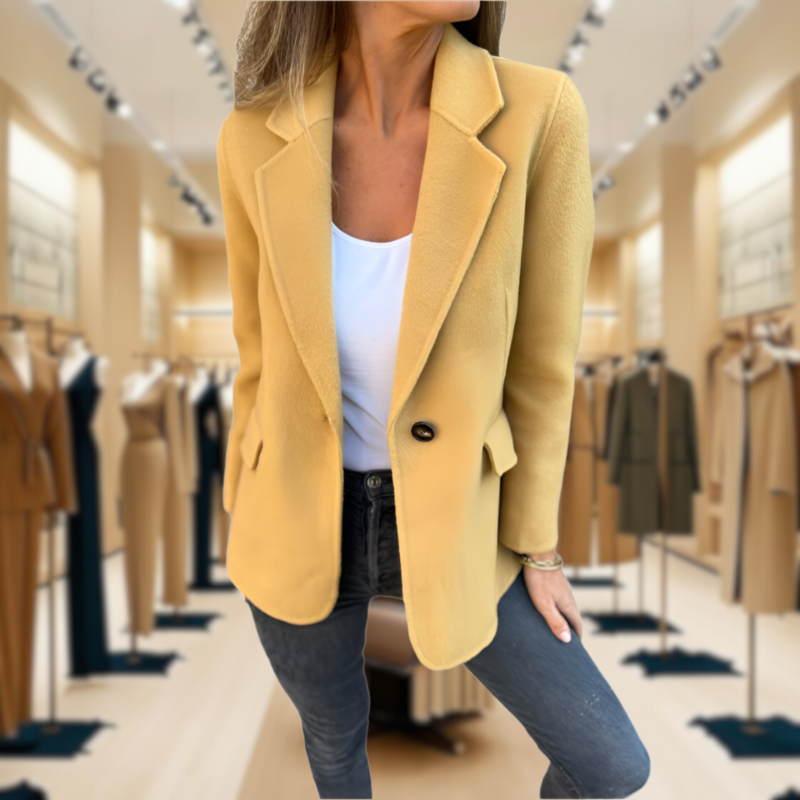 Suzanne – Casual wool blazer