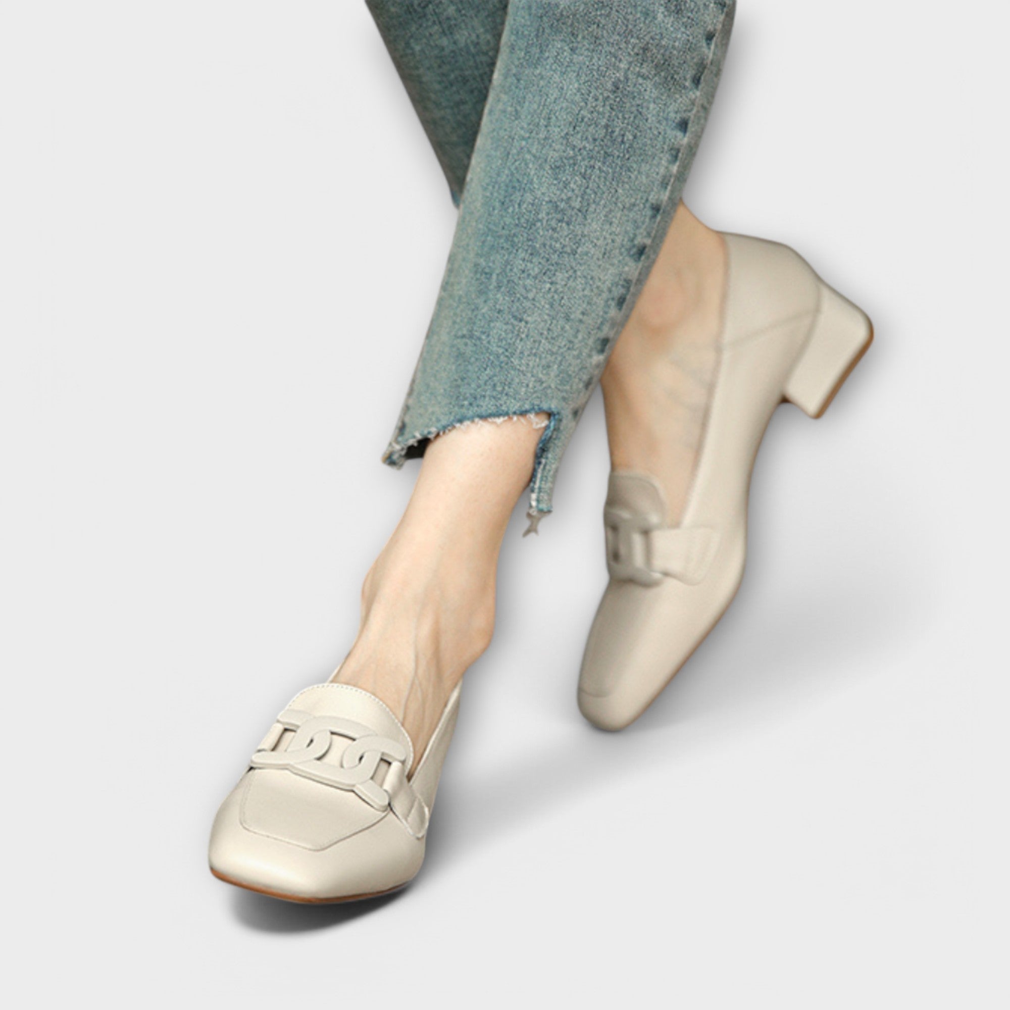 Velmira | Orthopedic Leather Slippers for Absolute Comfort