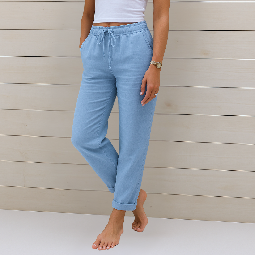 Éline – Premium Breathable Linen Pants
