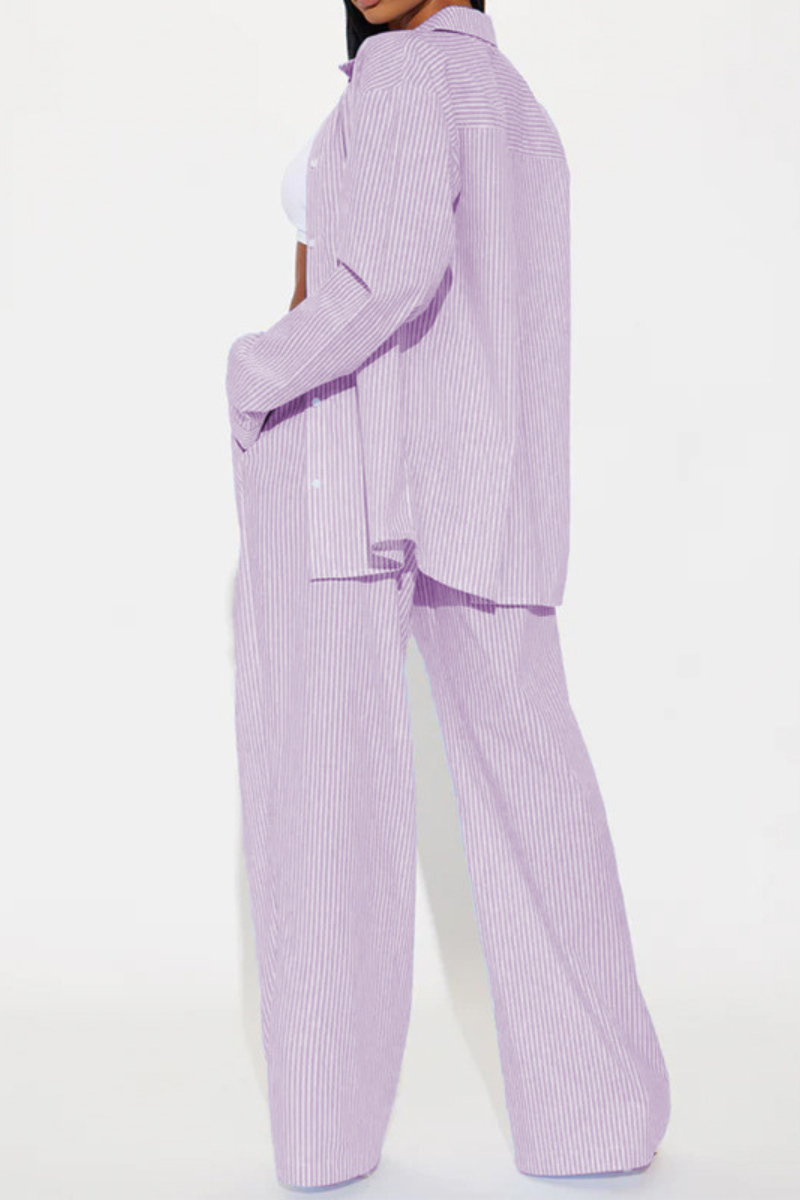 Colette | Two-piece striped set with absolute comfort