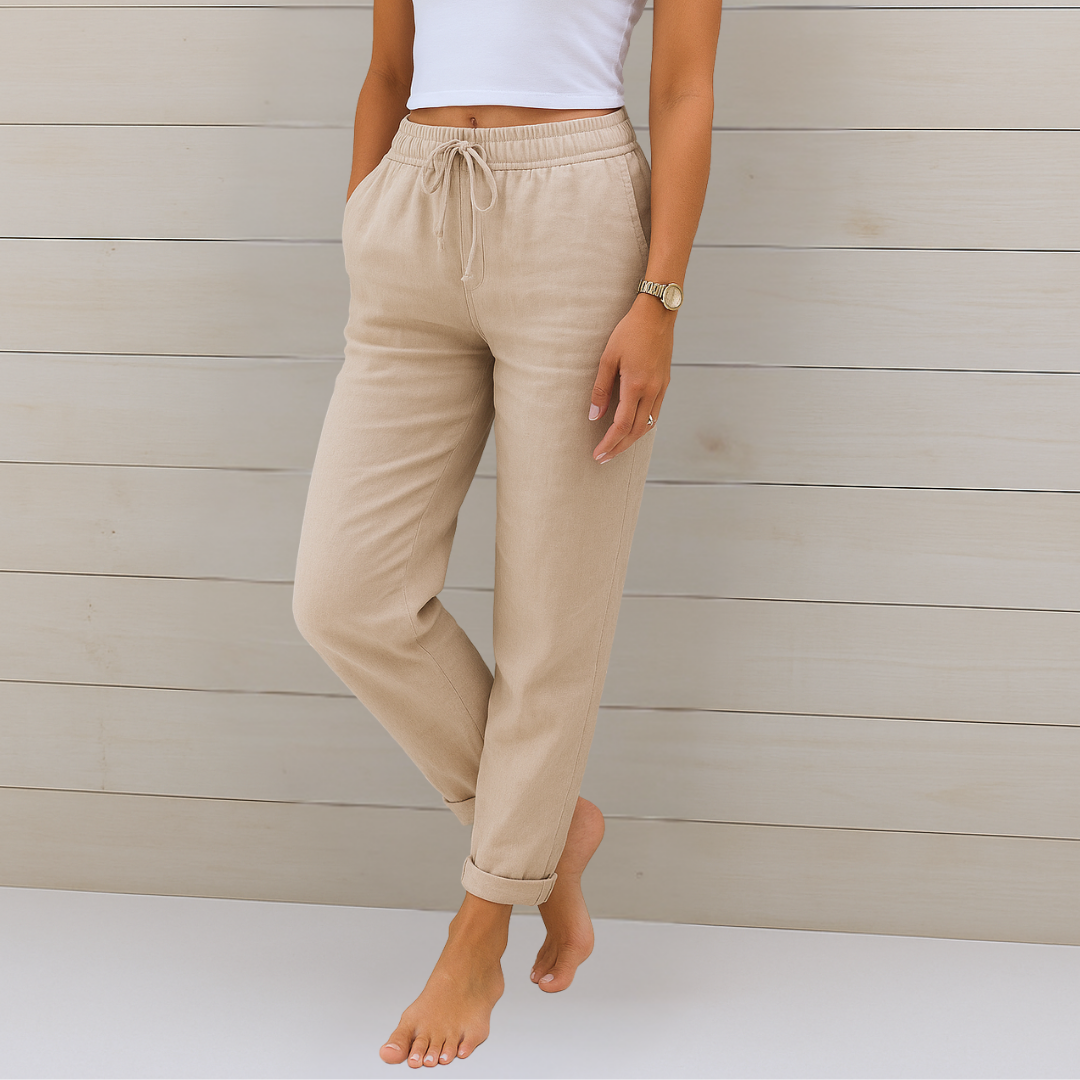 Éline – Premium Breathable Linen Pants