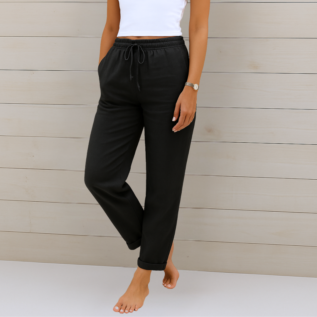 Éline – Premium Breathable Linen Pants