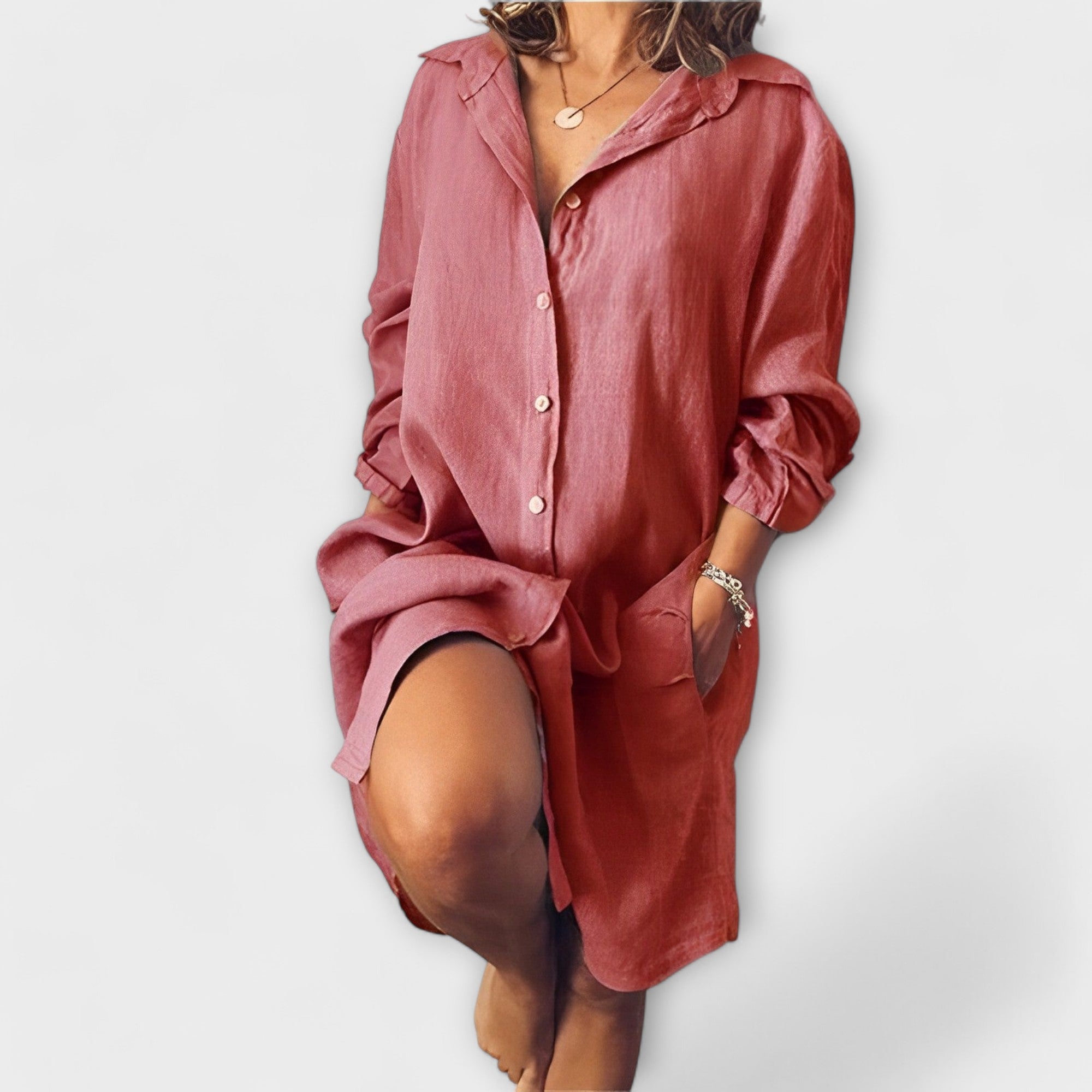 Nivelle | Loose Fit Casual Linen Blouse