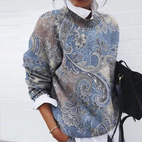 Jessie – Floral Print Sweater