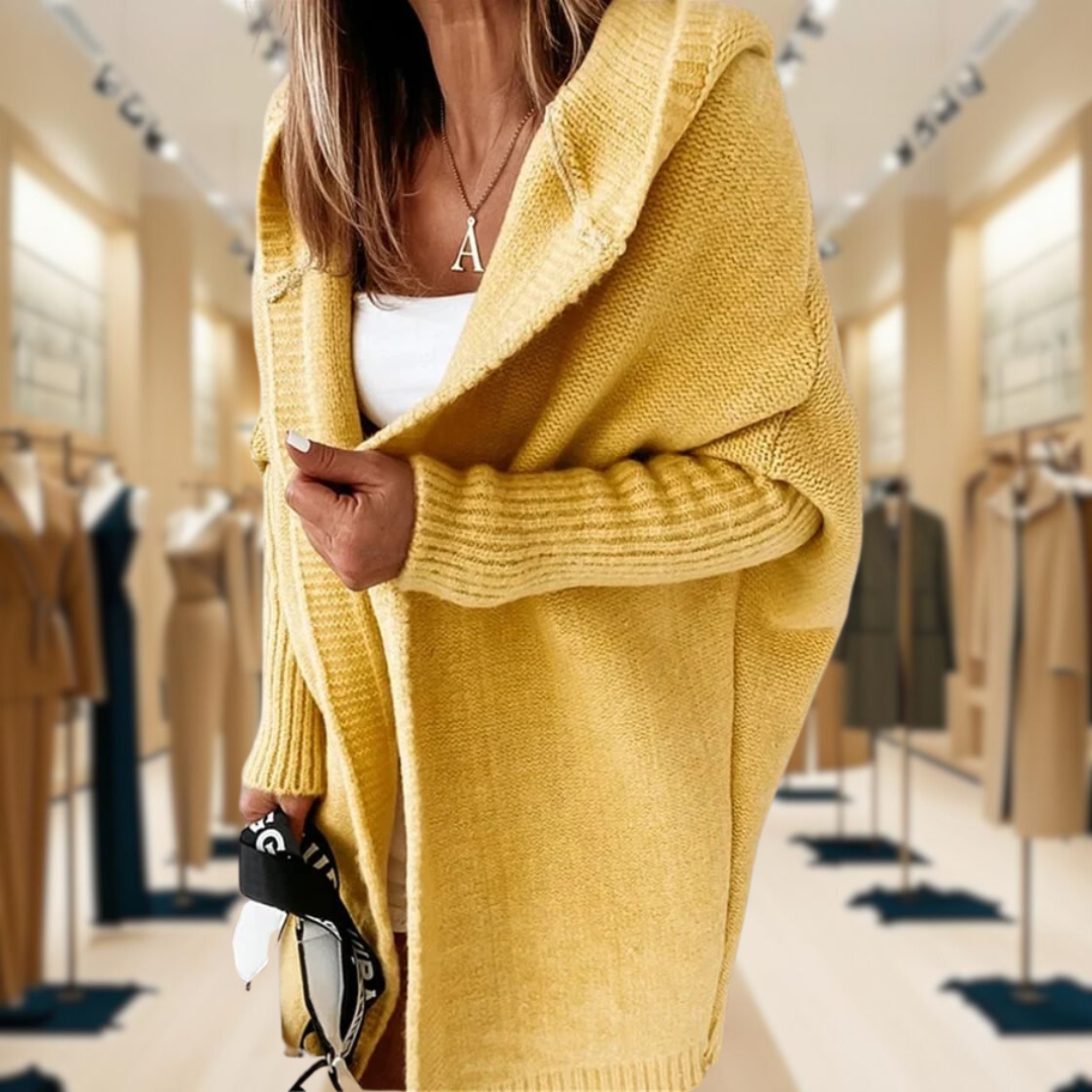 Destiny - Ultra-Comfortable Oversized Hooded Cardigan