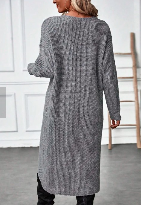 Olivia - Long Knit Dress