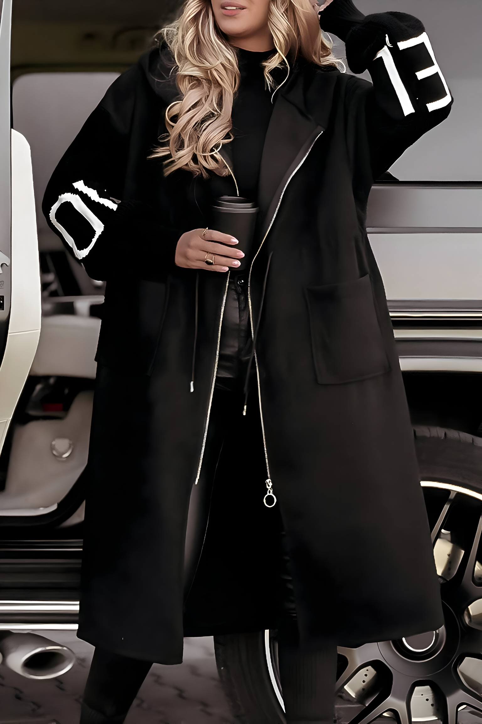 Rosana – Long windbreaker jacket