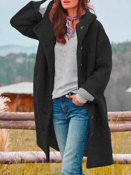 Audrey – Elegant Button-Up Outdoor Jacket