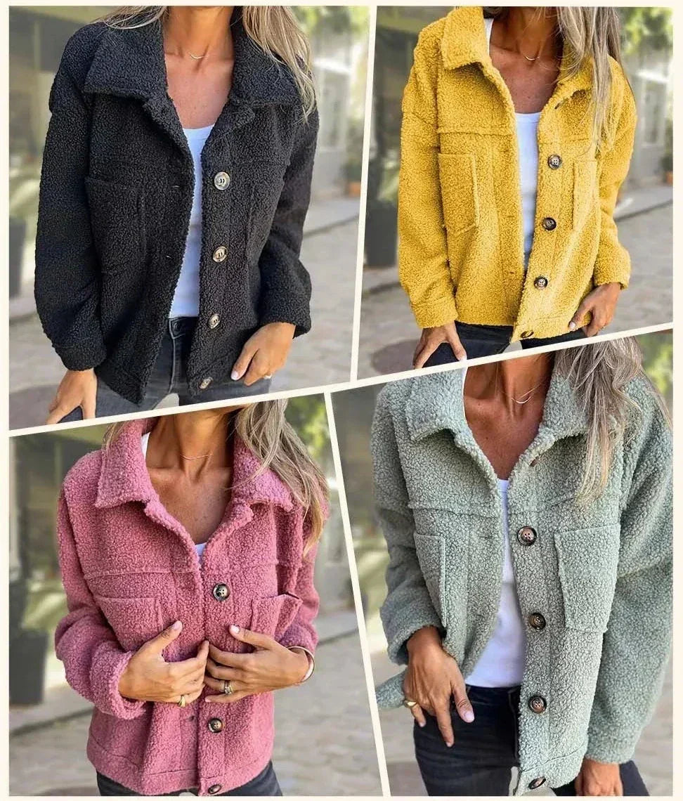 Francine - Elegant and Warm Women's Coat for Autumn