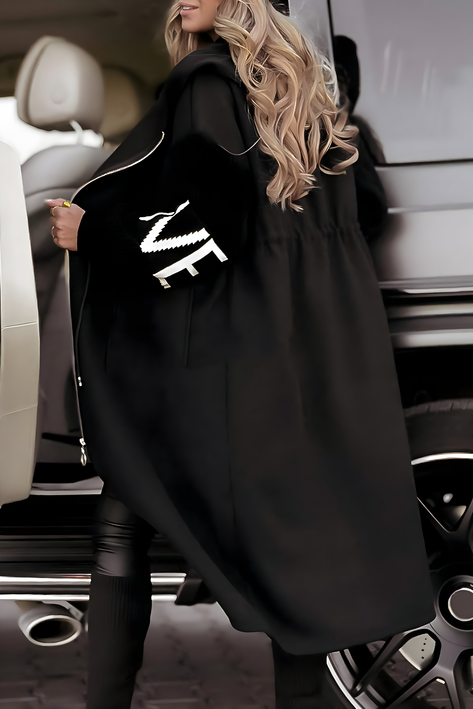 Rosana – Long windbreaker jacket
