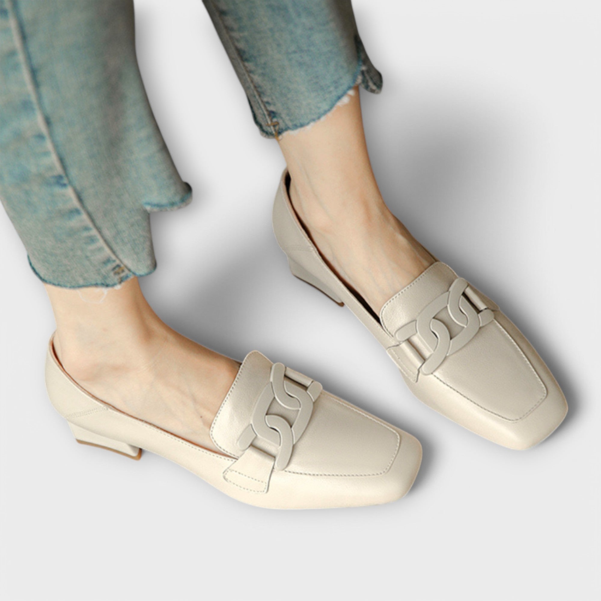 Velmira | Orthopedic Leather Slippers for Absolute Comfort
