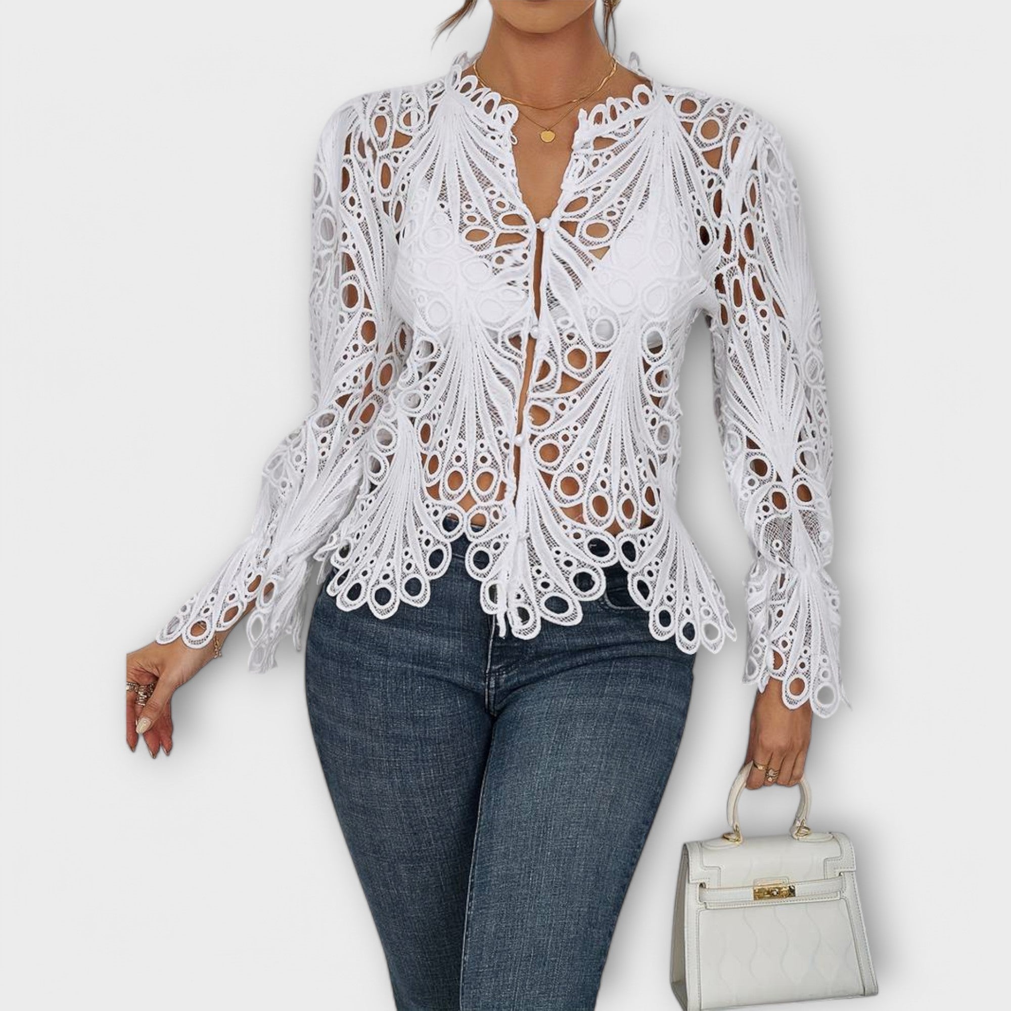 Aveline | Asymmetrical Blouse with Contemporary Style