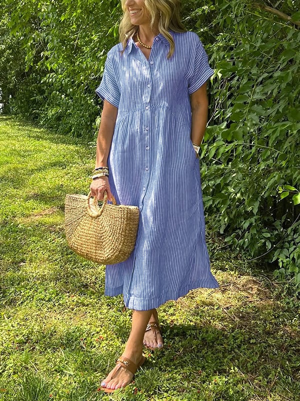 Sereva | Casual Elegance Long Dress