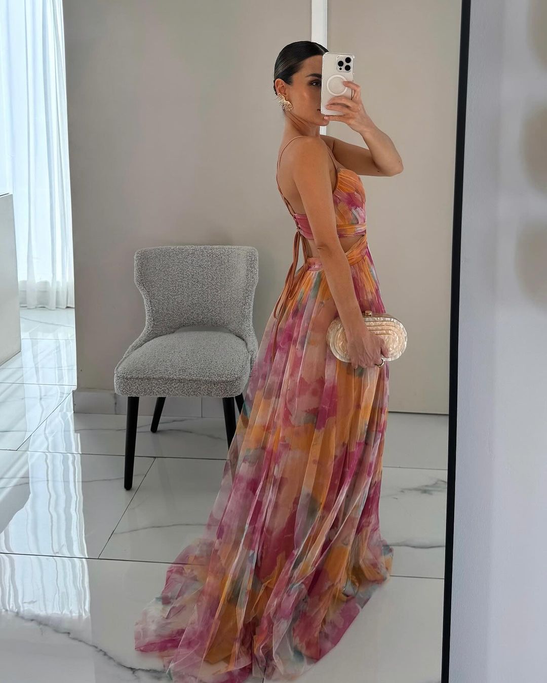 Amalya – Bohemian Floral Maxi Dress