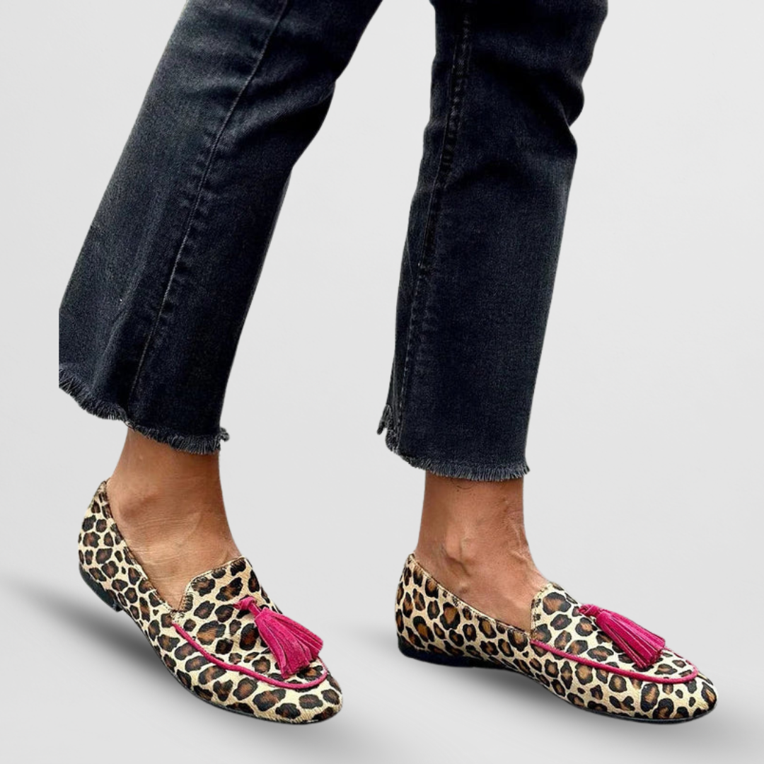 Isandra | Bohemian Fringed Mules