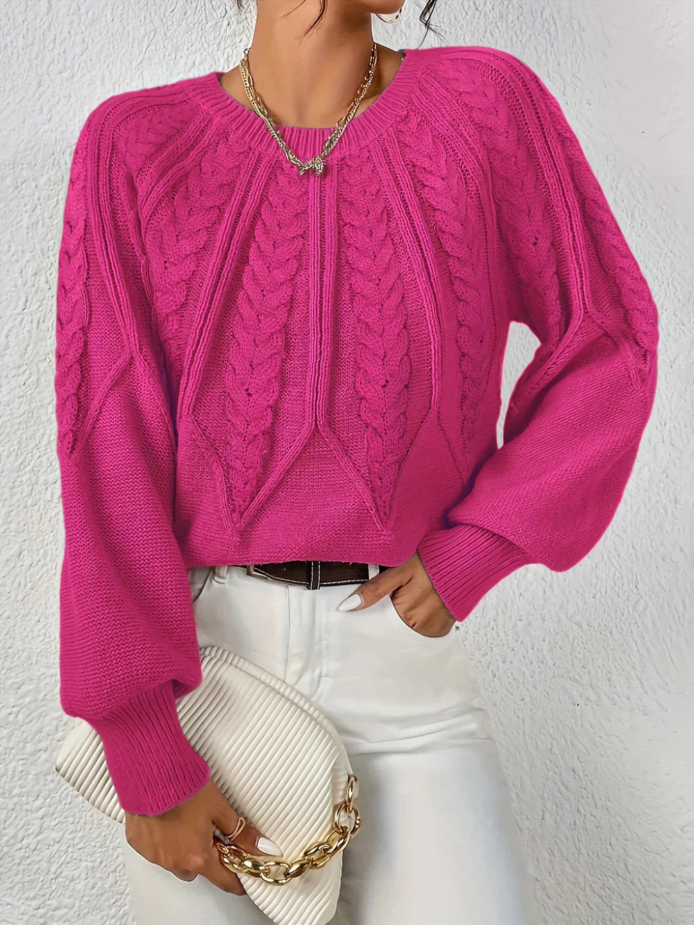 Zénaïde - Elegant and warm sweater