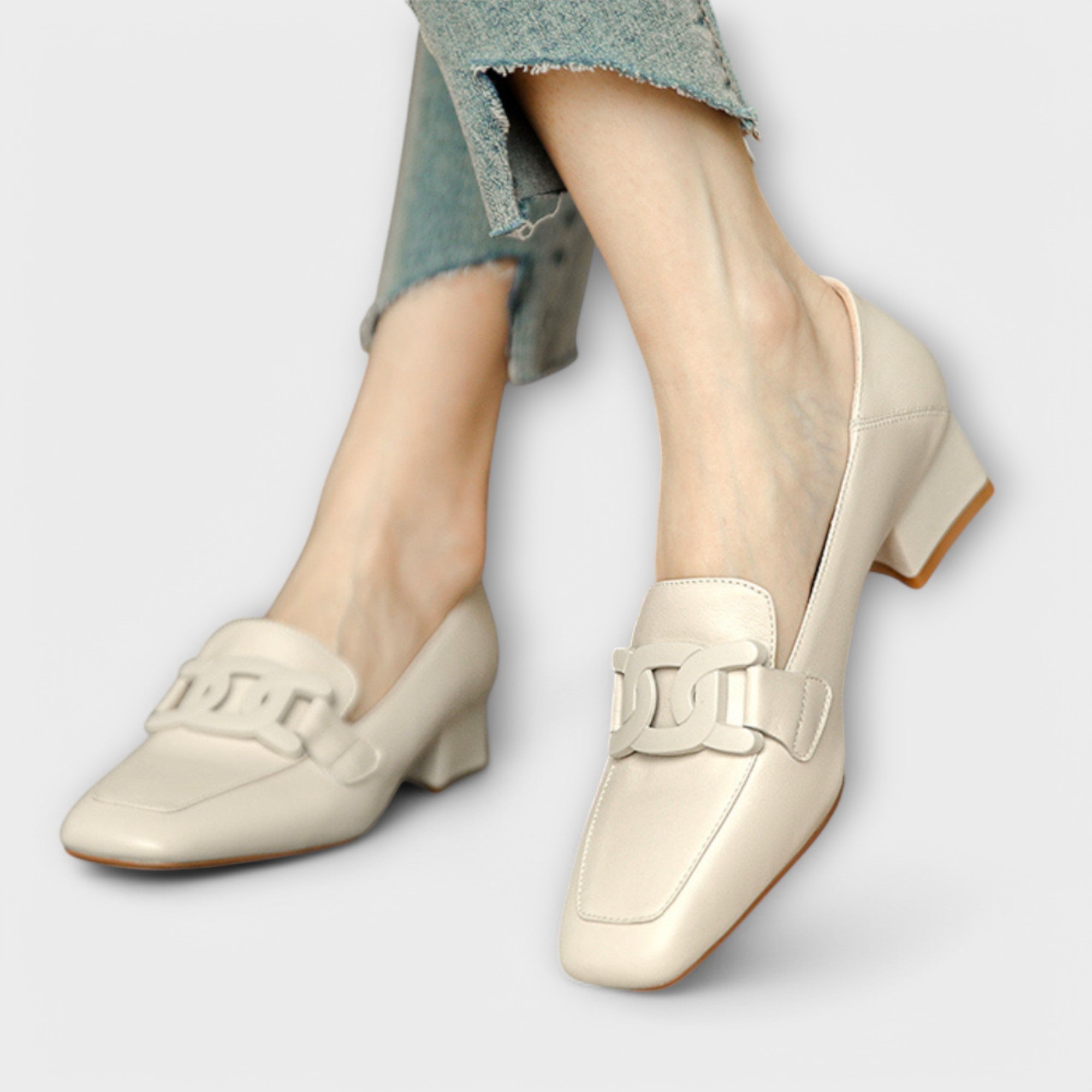 Velmira | Orthopedic Leather Slippers for Absolute Comfort