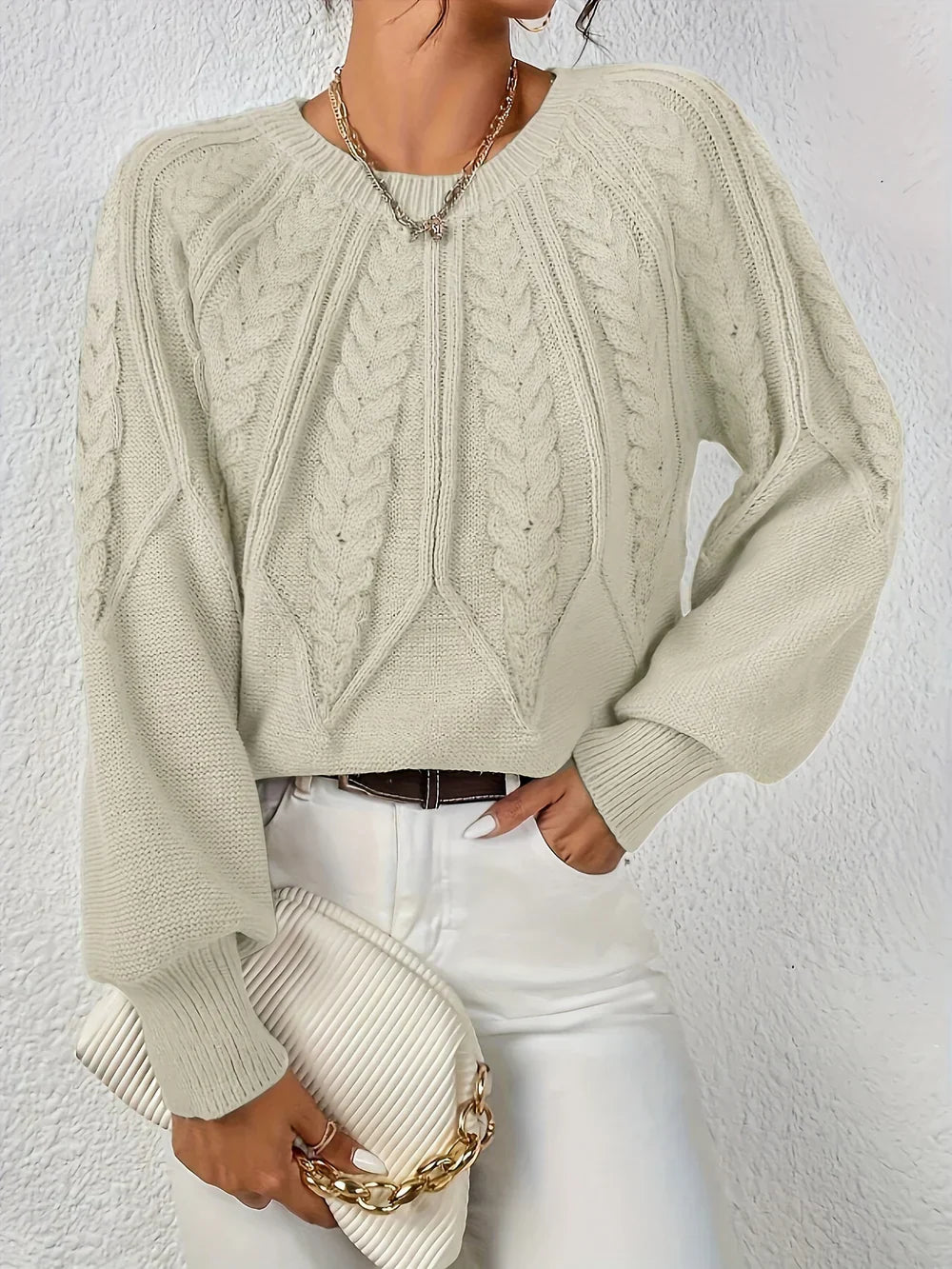 Zénaïde - Elegant and warm sweater