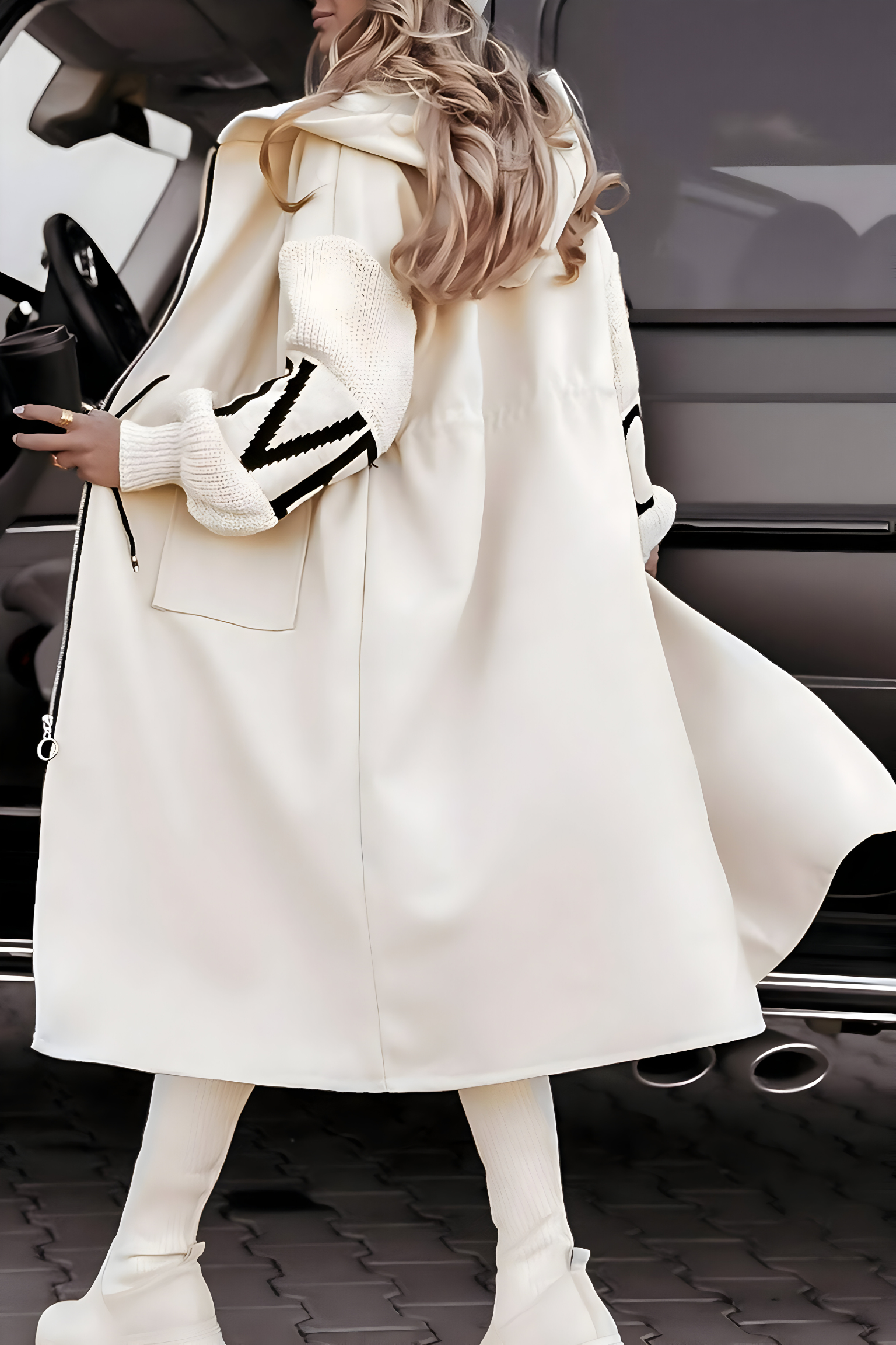 Rosana – Long windbreaker jacket