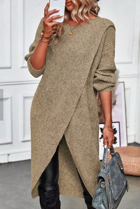 Olivia - Long Knit Dress