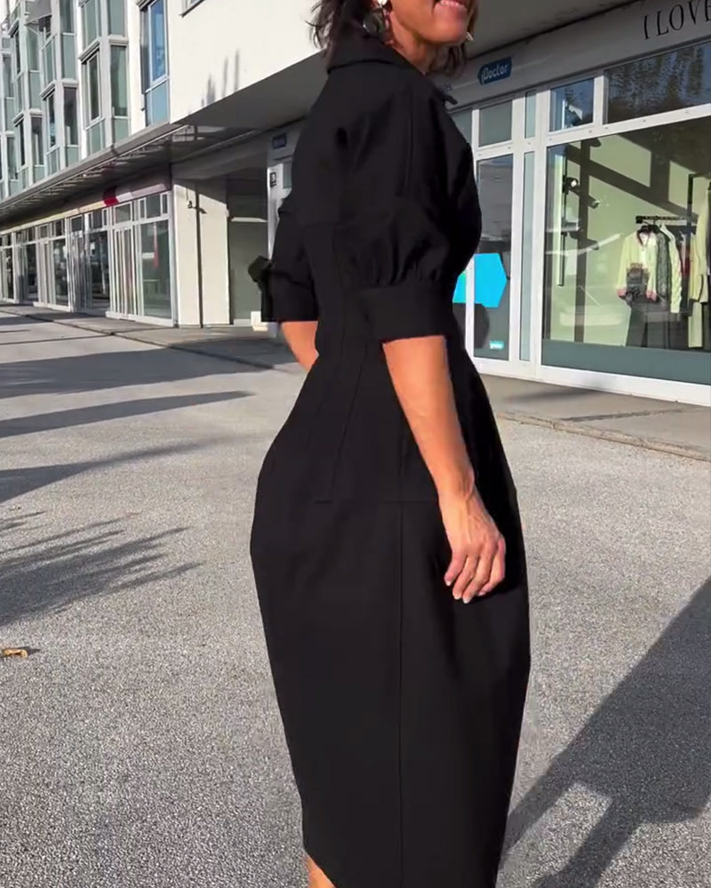 Almira – Elegant Comfort Maxi Dress