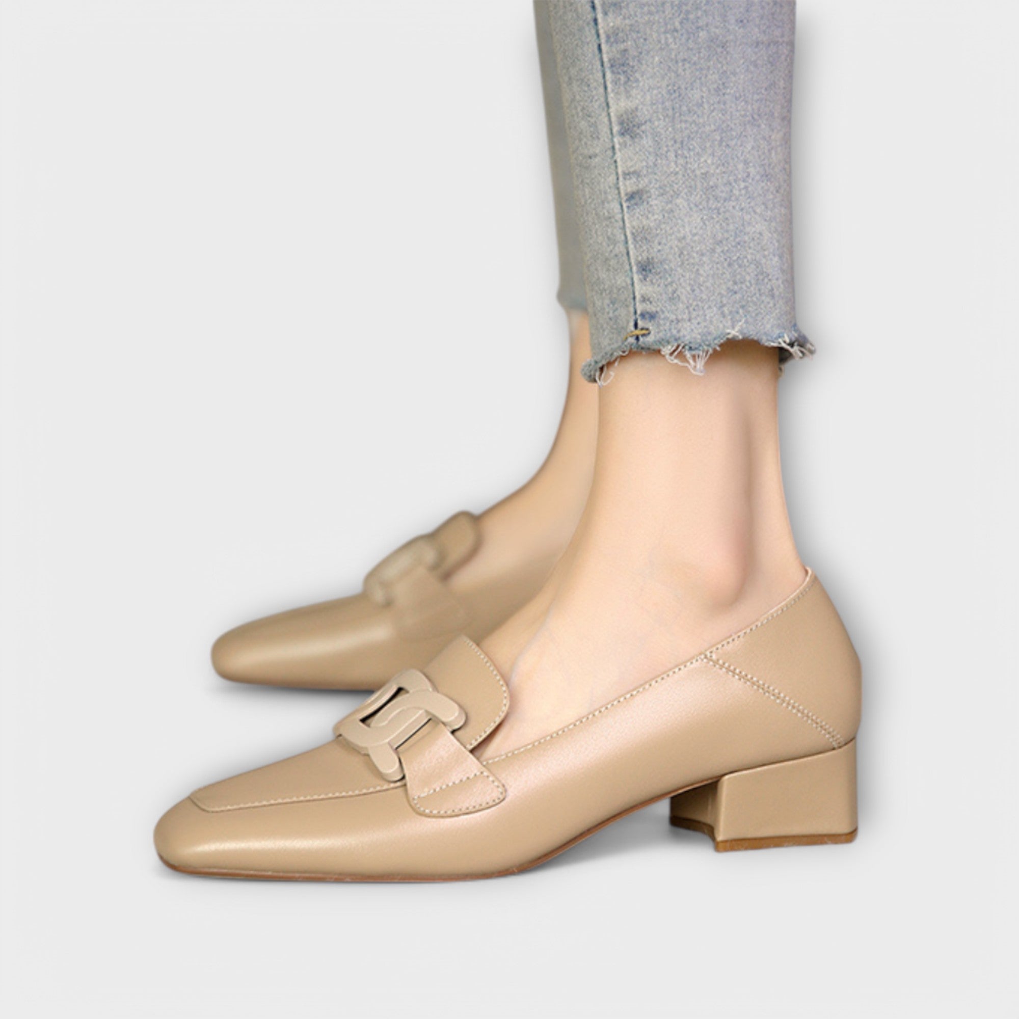 Velmira | Orthopedic Leather Slippers for Absolute Comfort