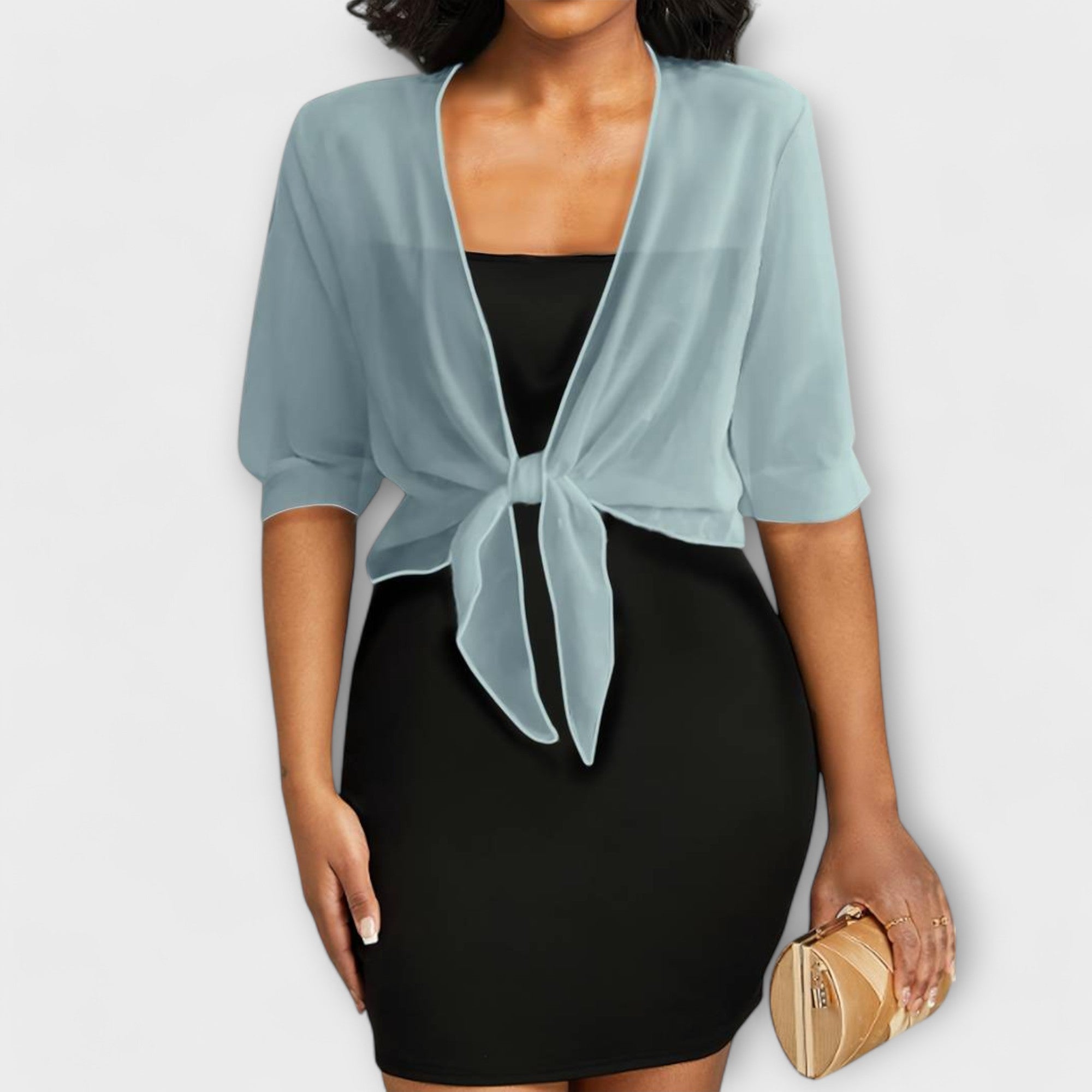 Amelise | Lightweight Open-Neckline Blouse