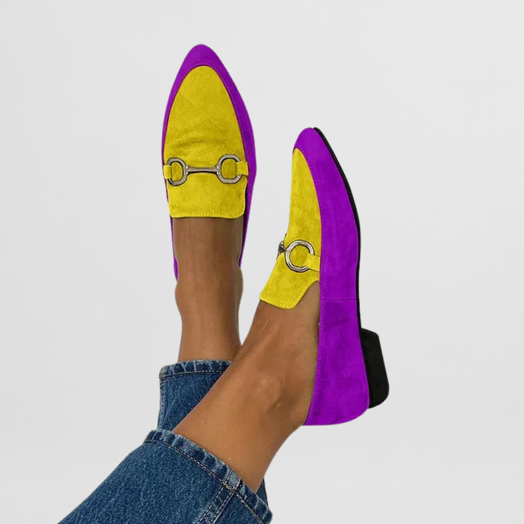 Yséna | Boho Moccasins in Vibrant Colors