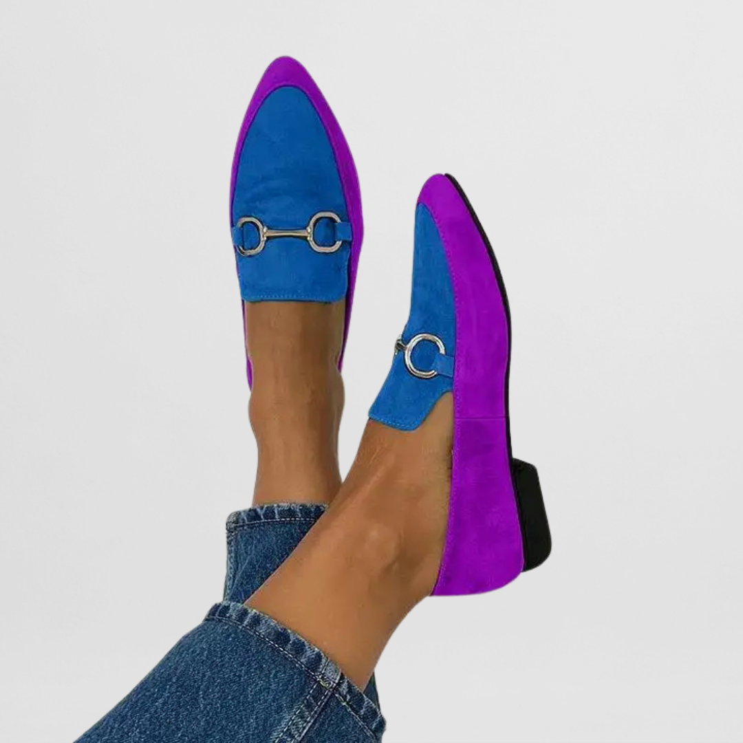 Yséna | Boho Moccasins in Vibrant Colors