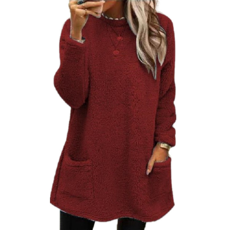 Lucy - Long Sleeve Fleece Sweater