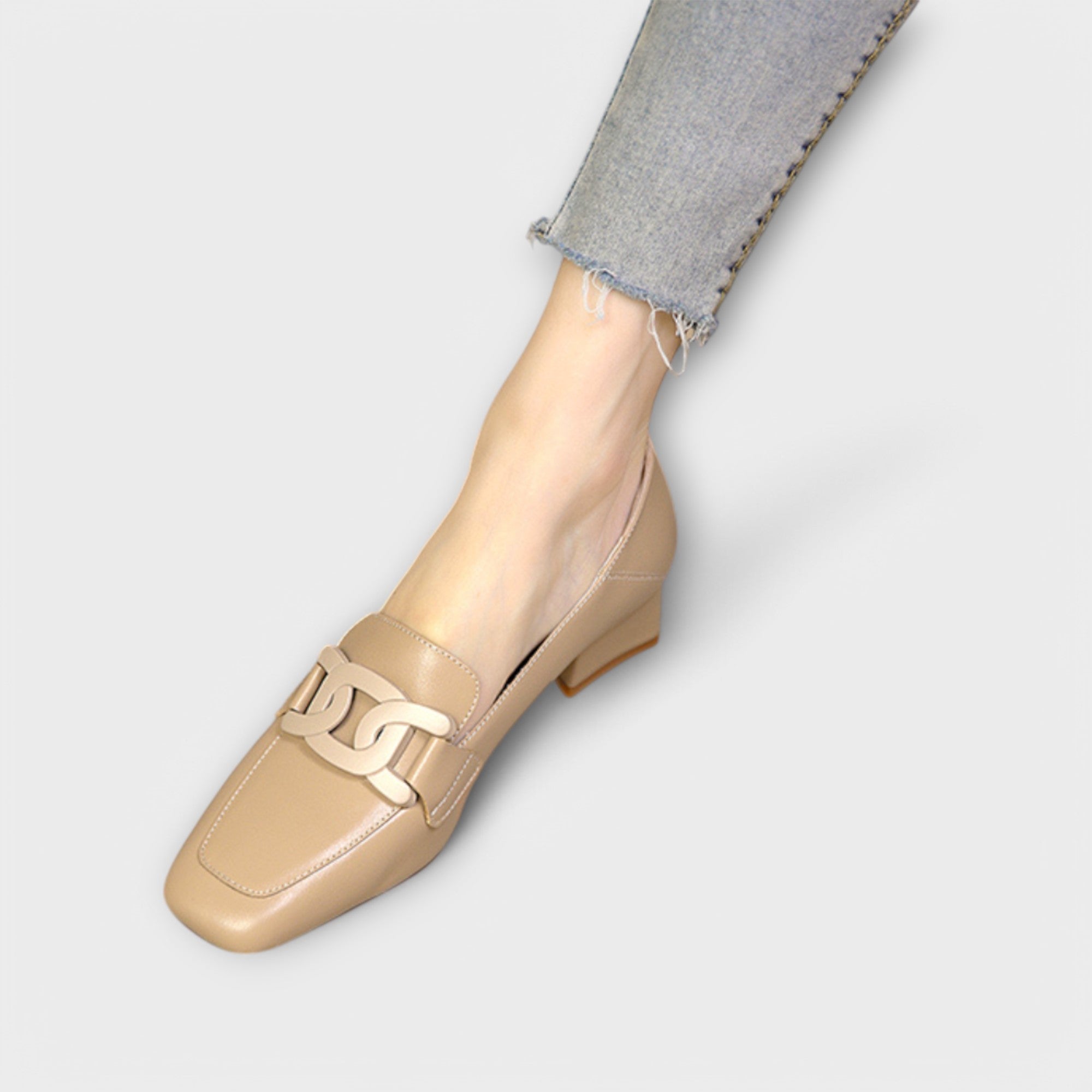 Velmira | Orthopedic Leather Slippers for Absolute Comfort