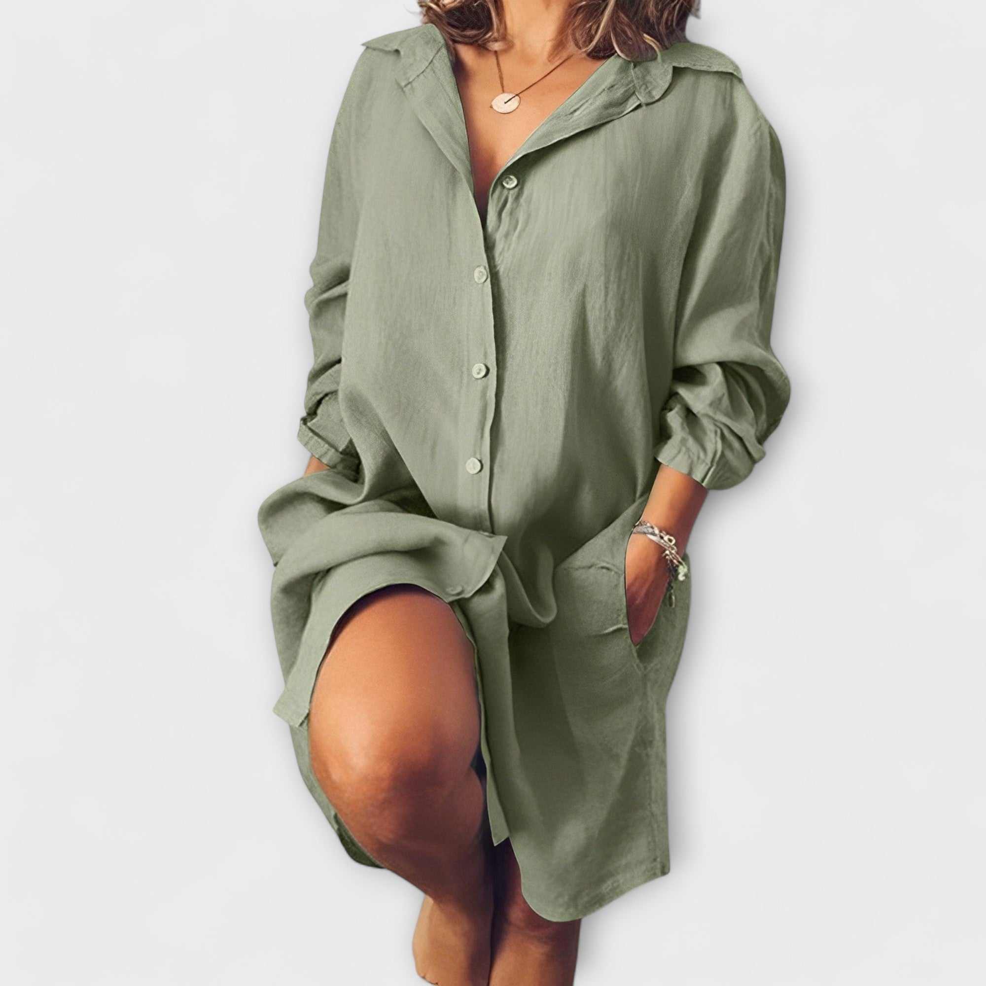 Nivelle | Loose Fit Casual Linen Blouse