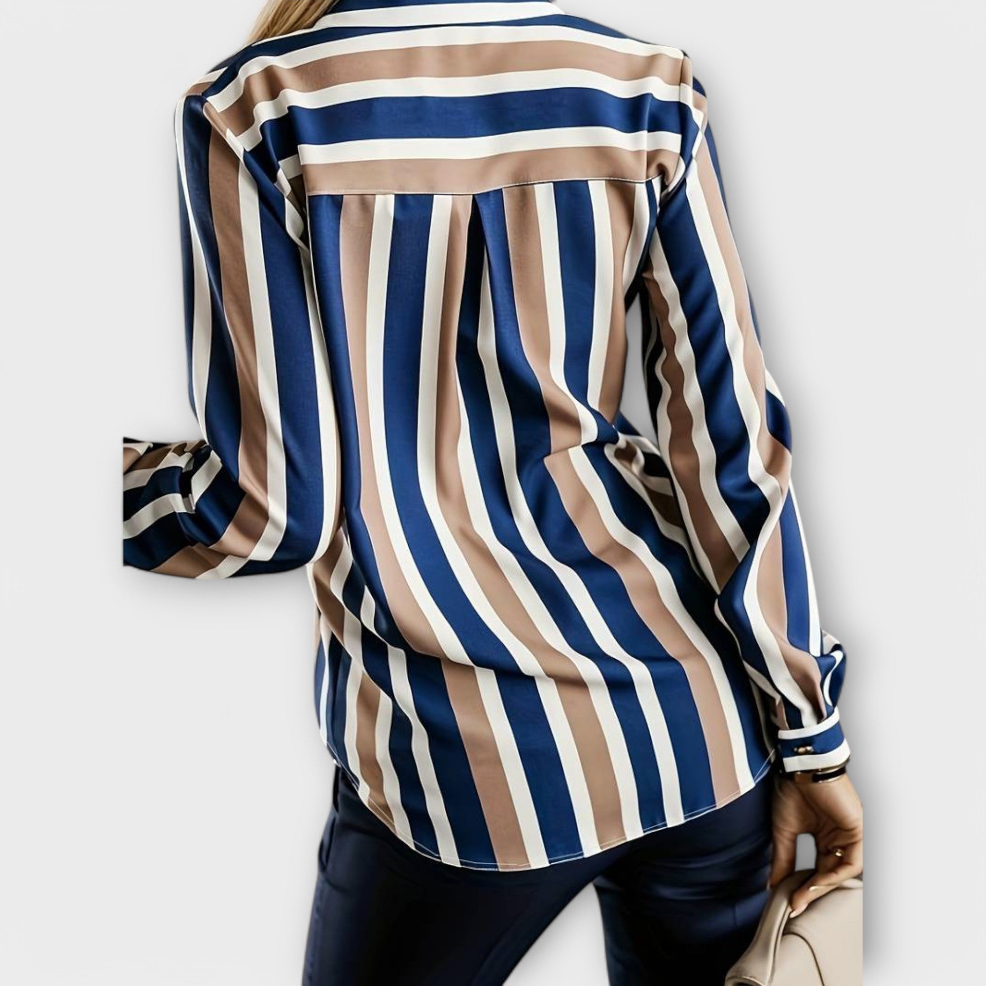 Melvine | Casual Striped Blouse