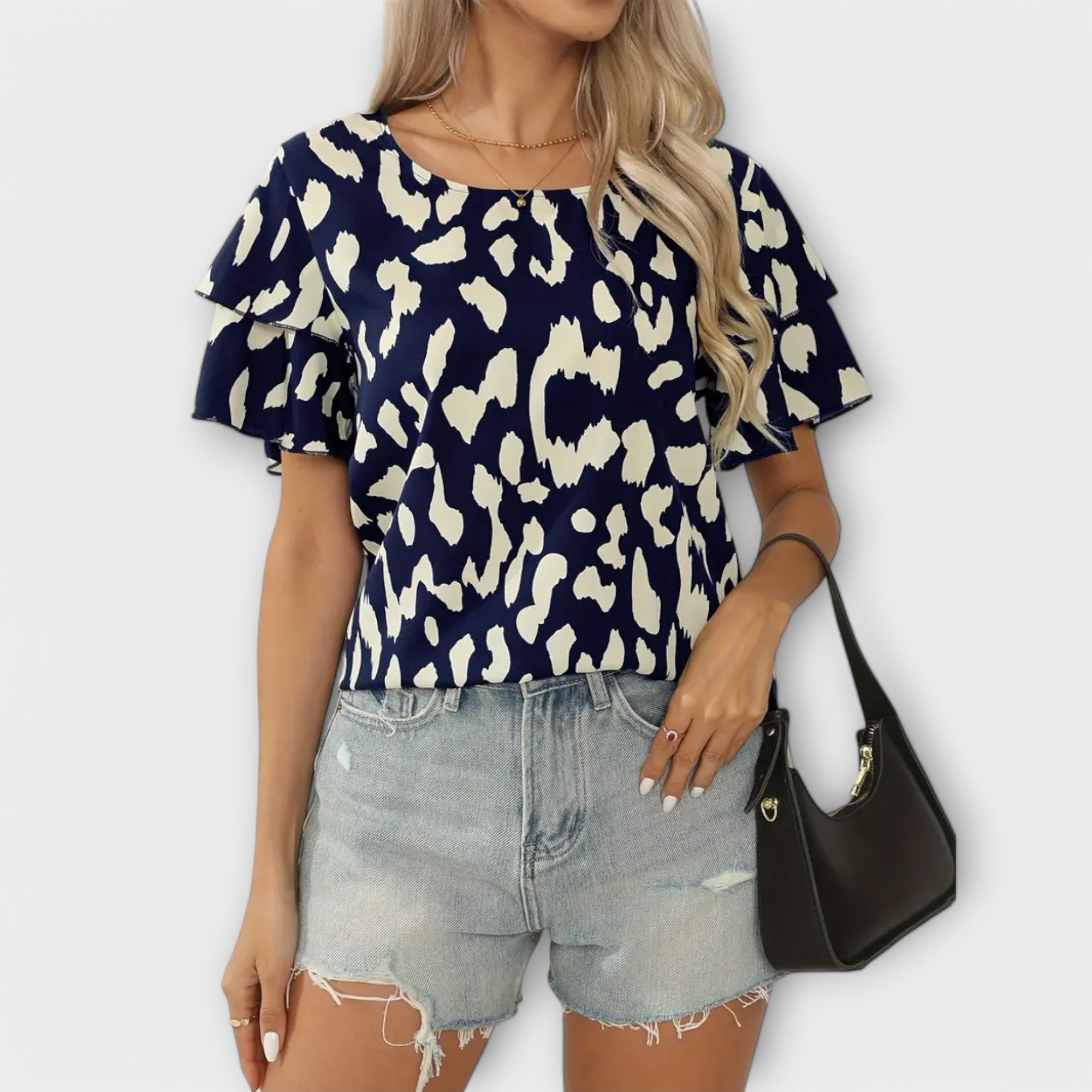 Néora | Casual Round Neck Blouse