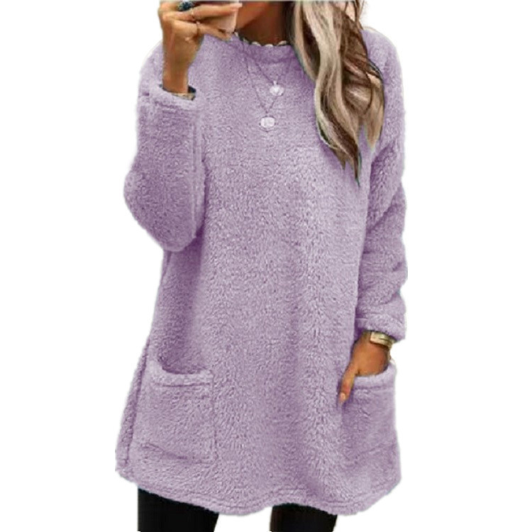 Lucy - Long Sleeve Fleece Sweater