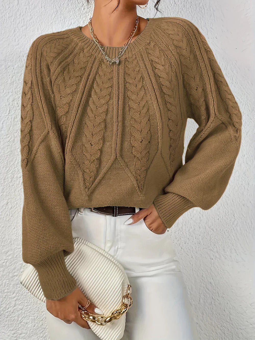 Zénaïde - Elegant and warm sweater