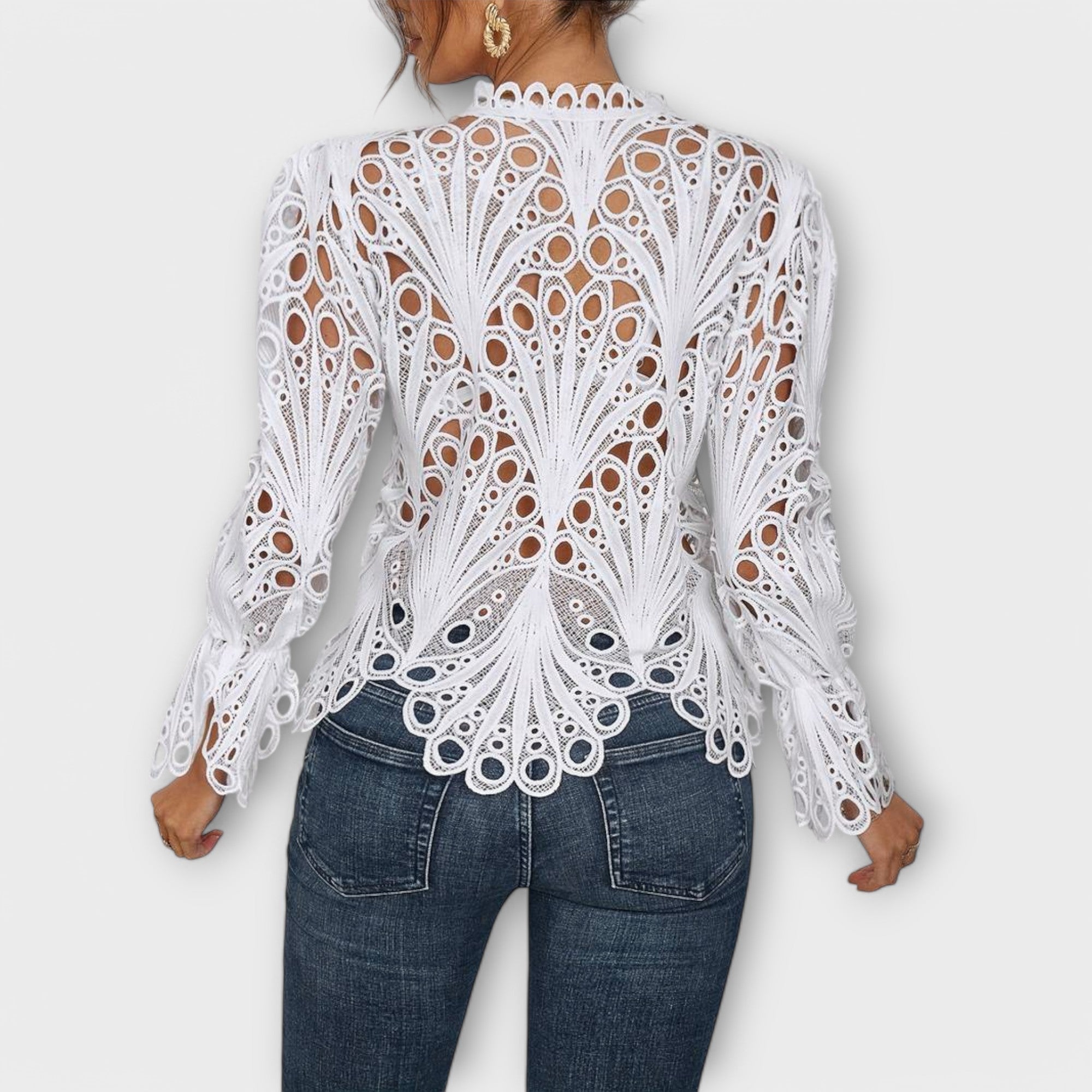 Aveline | Asymmetrical Blouse with Contemporary Style