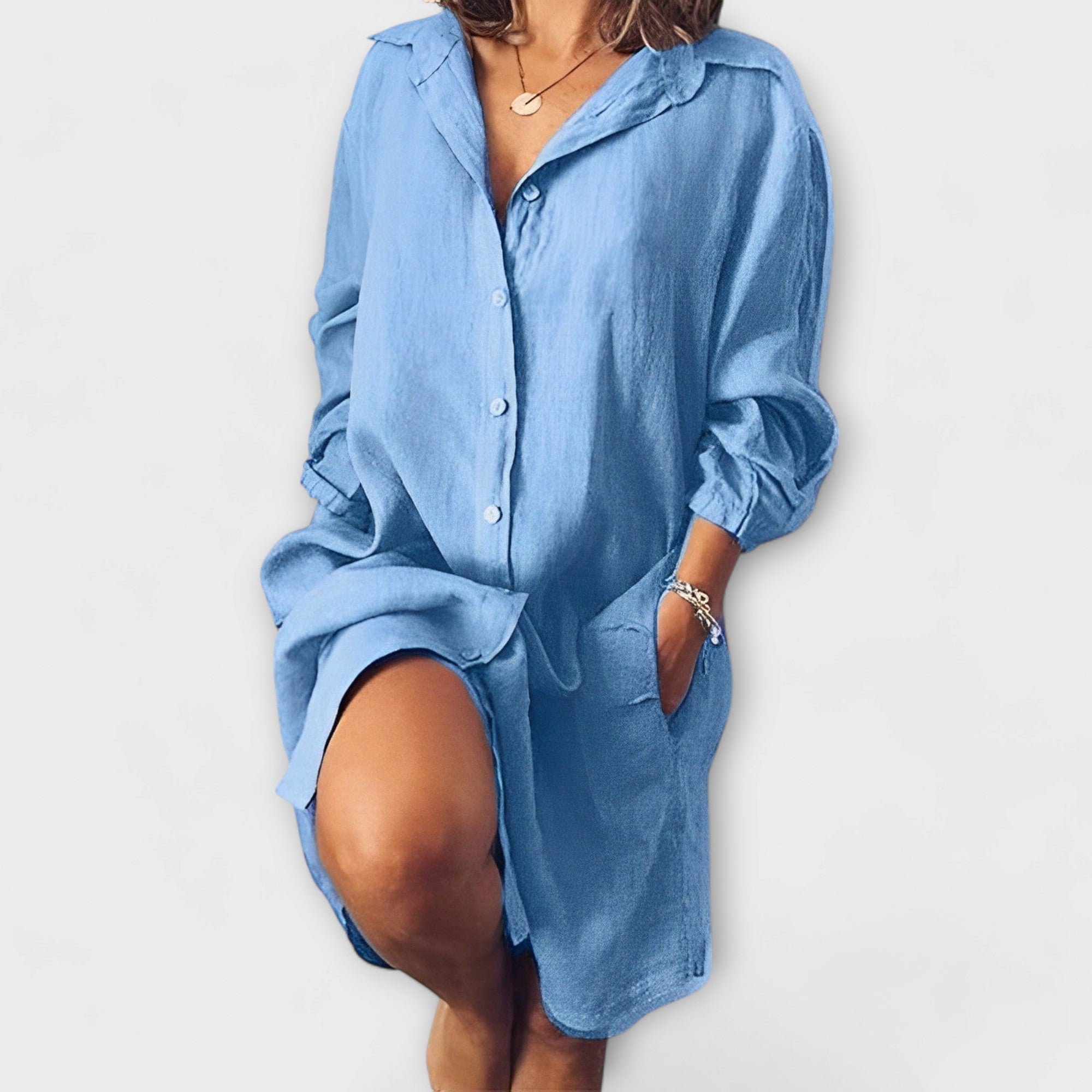 Nivelle | Loose Fit Casual Linen Blouse