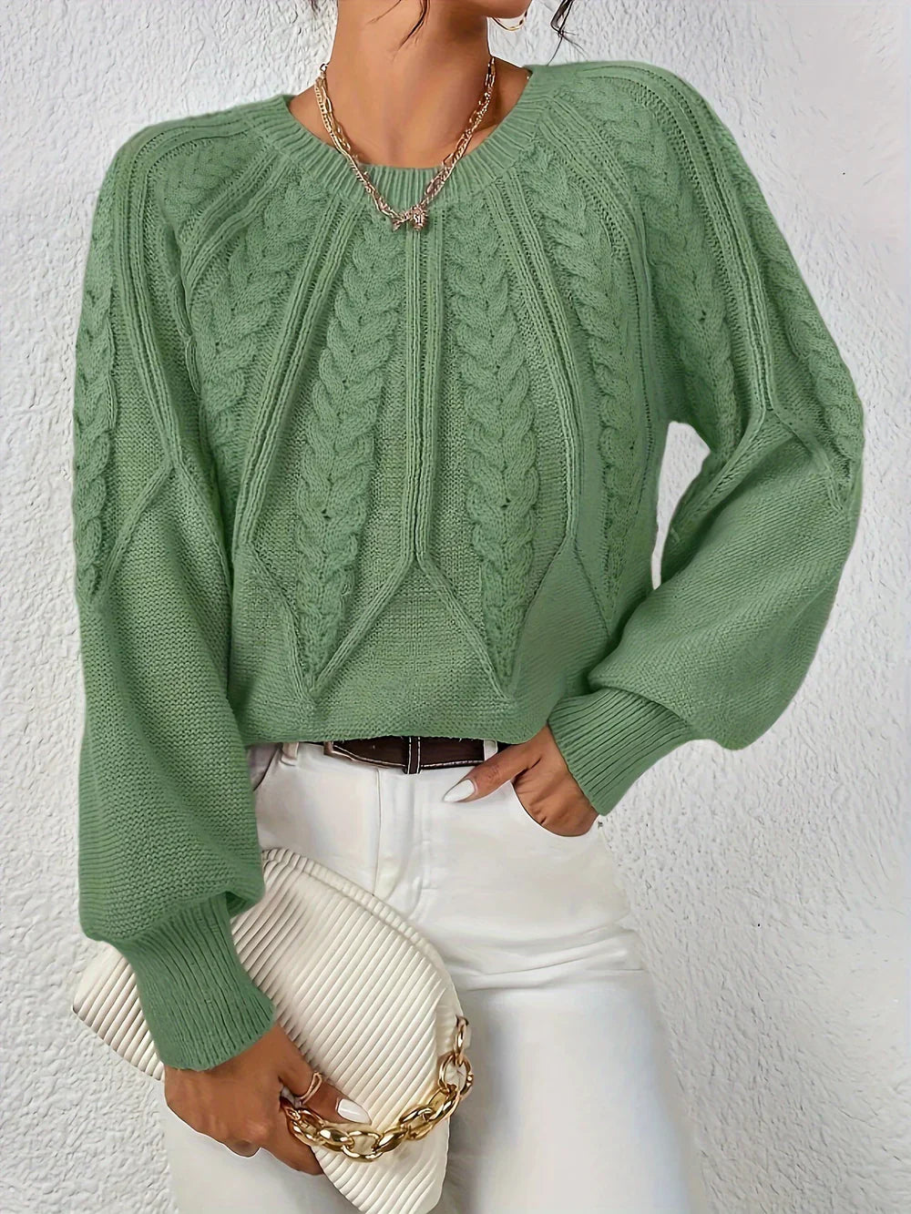 Zénaïde - Elegant and warm sweater