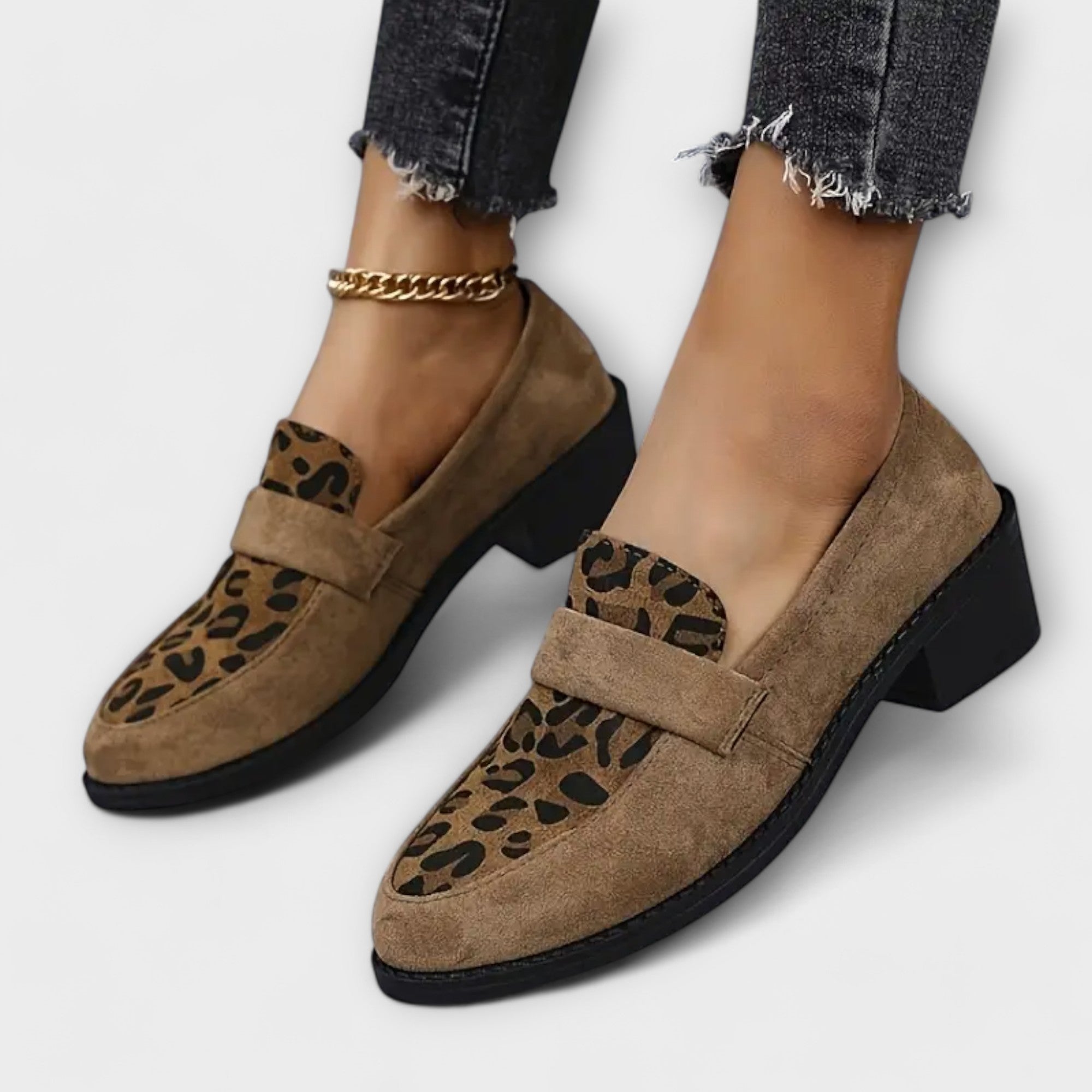 Calendra | Elegant Leopard Print Pumps for Women