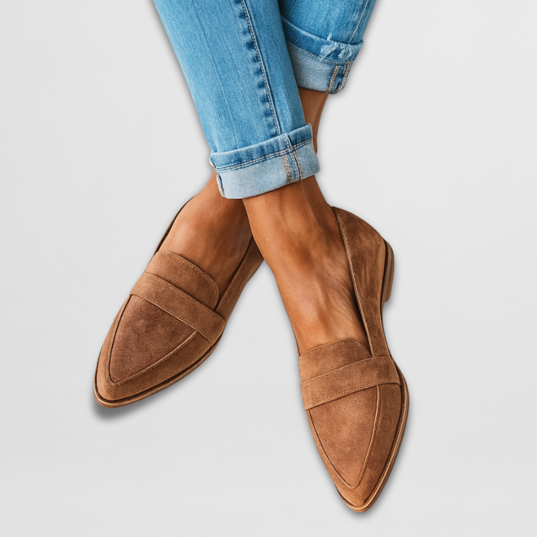 Marisse | Elegant Soft Suede Loafers